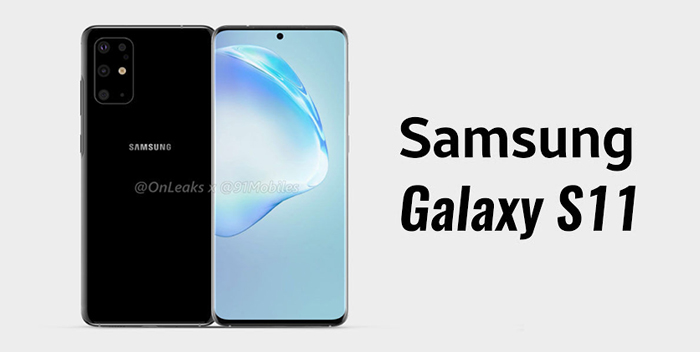 เผยภาพและคลิปเรนเดอร์ Samsung Galaxy S11 จากโปรแกรม Cad มาพร้อมจอเจาะรู  และกล้องหลัง 4 ตัวในโมดูลสี่เหลี่ยม - Mobileocta
