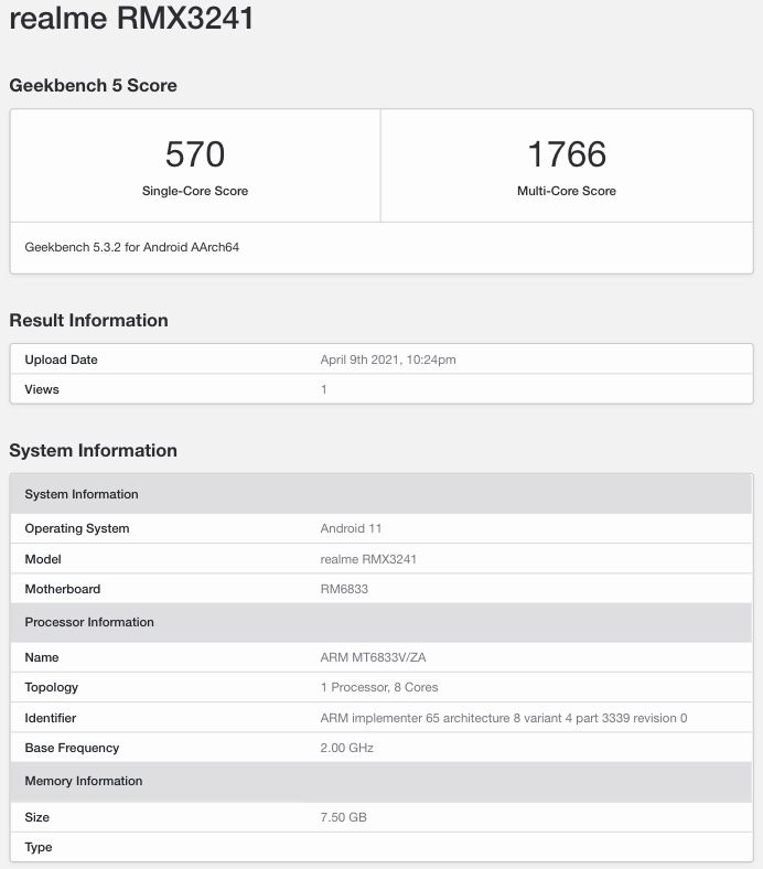 realme 8 5G
