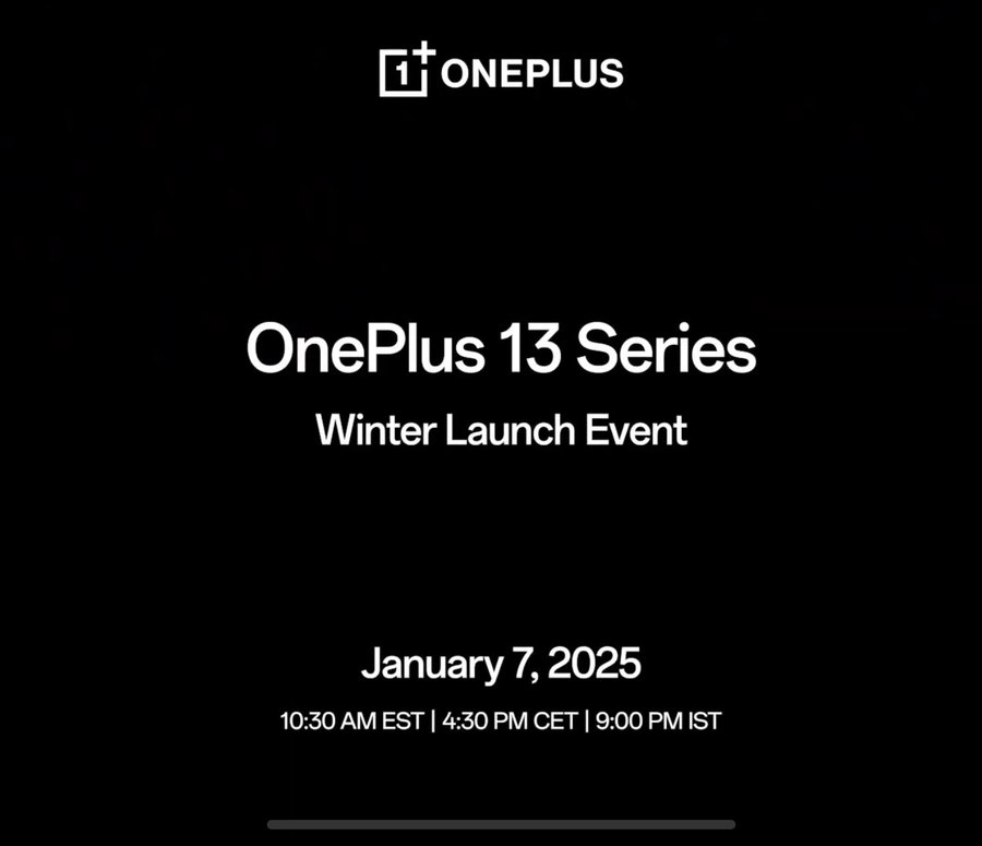 OnePlus 13 Series